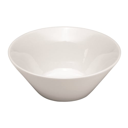 Oneida® Buffalo® China 6in Bowl, Bright White with Rolled Edge